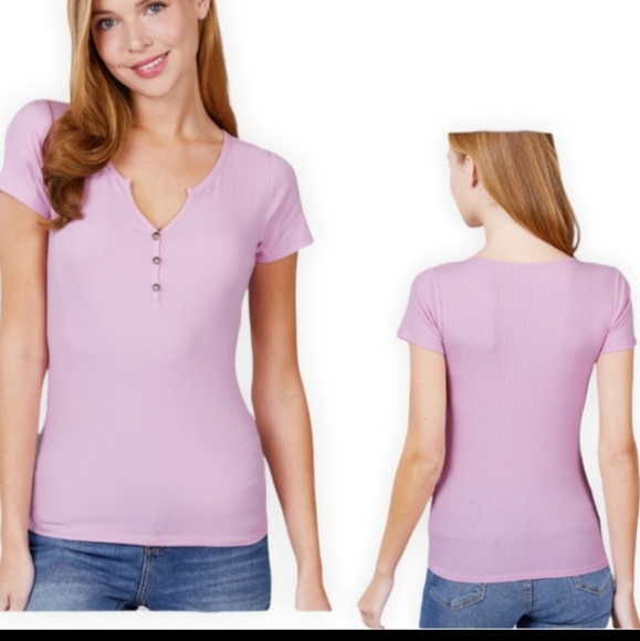 NEW HENLEY TEE - Picture 1 of 2